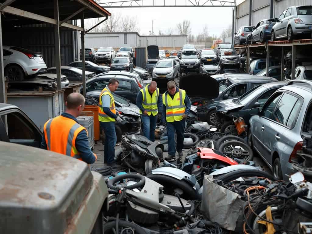 Privat verschrotten oder an Schrotthändler verkaufen? – Die Autoverwertung Hilden spart Zeit